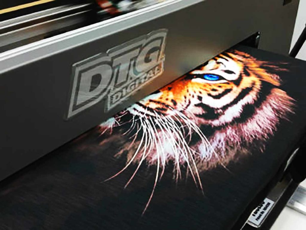 image of tiger on black shirt showing the rip pro c6 software