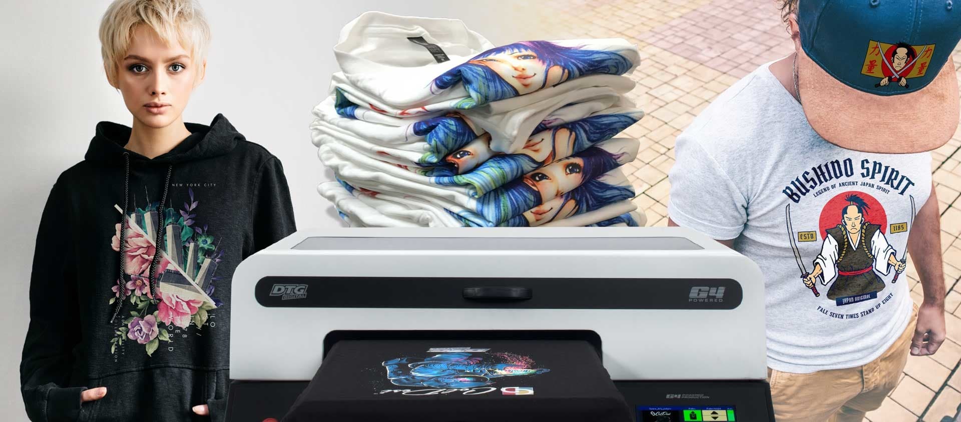 Digital Shirt Printers For T Shirts And Clothing DTG Printer Machine